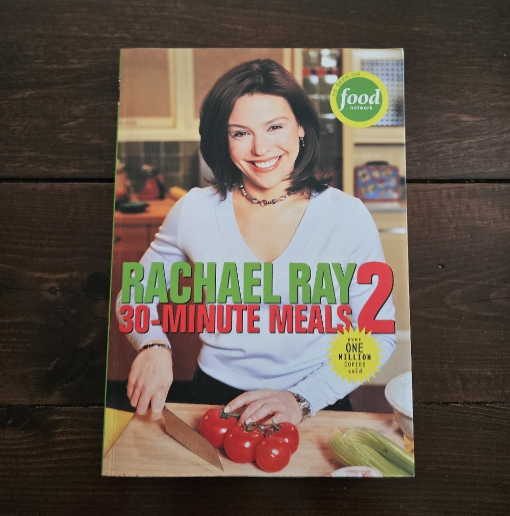 Food Network Rachael Ray‎ 30-minute Meals Book 2 Paperback Cookbook Easy Recipes